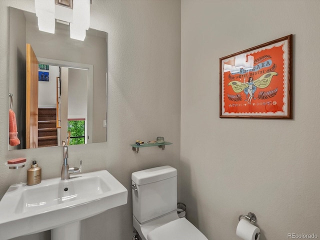 1880 W 32nd Ave, Denver, CO 80211 - half bath with a sink and toilet