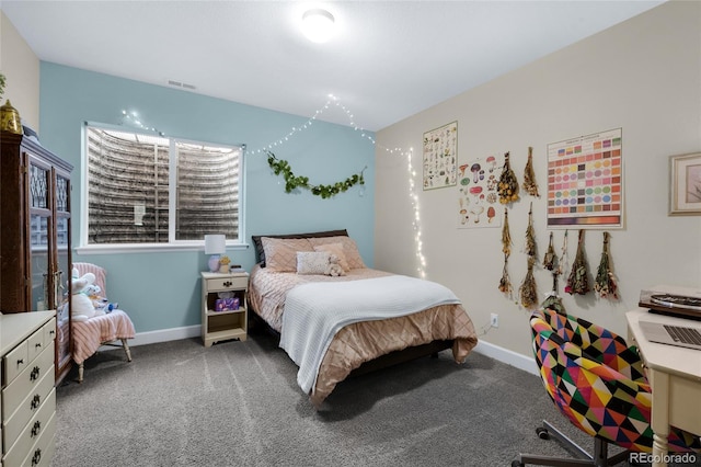 6203 Adamants Dr, Colorado Springs, CO 80924 - bedroom featuring visible vents, baseboards, and carpet