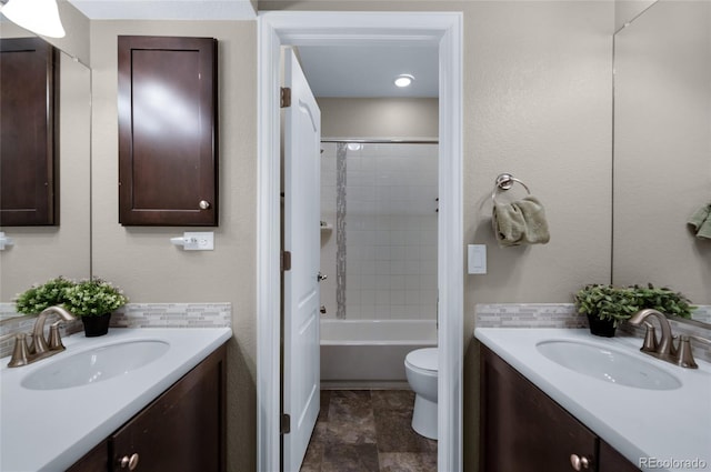 6203 Adamants Dr, Colorado Springs, CO 80924 - full bathroom with a sink, toilet, and two vanities