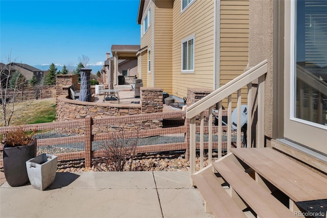 6203 Adamants Dr, Colorado Springs, CO 80924 - exterior space with fence private yard