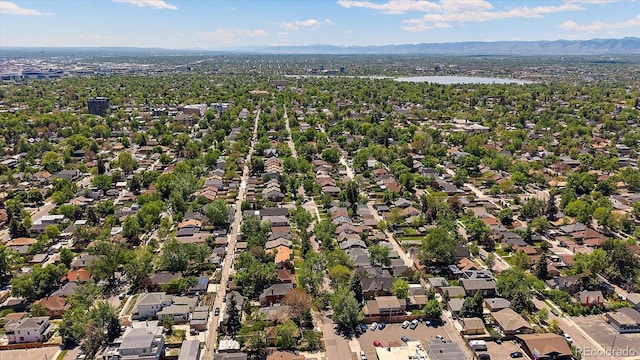 3764 Newton St, Denver, CO 80211 - bird's eye view of a water and mountain view