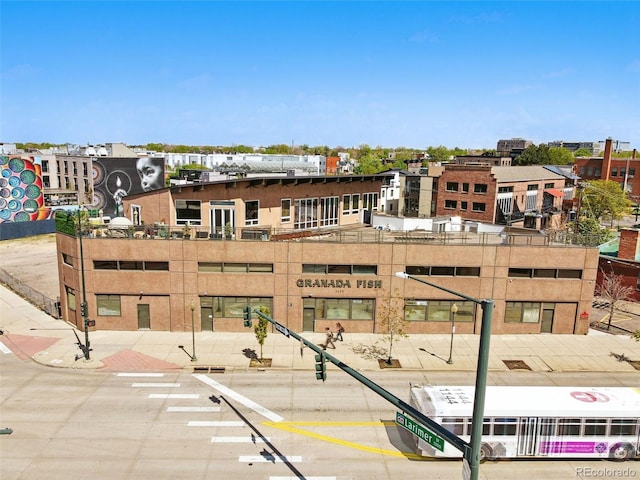 view of property