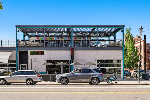 view of commercial property