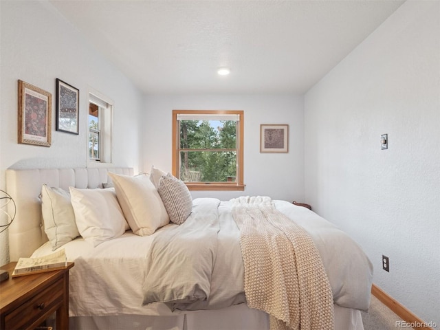 27905 Mariposa Rd, Evergreen, CO 80439 - bedroom with baseboards and carpet flooring