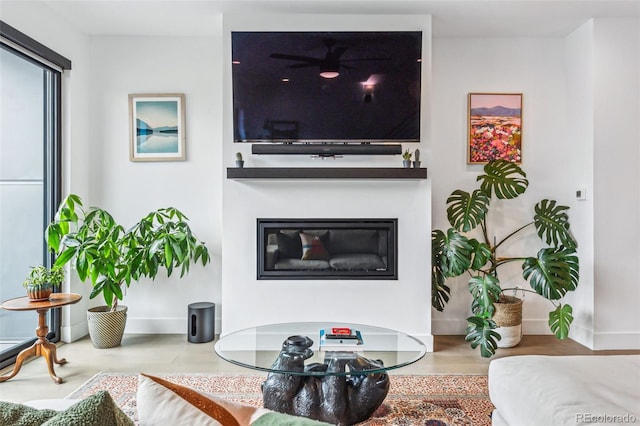 view of living room