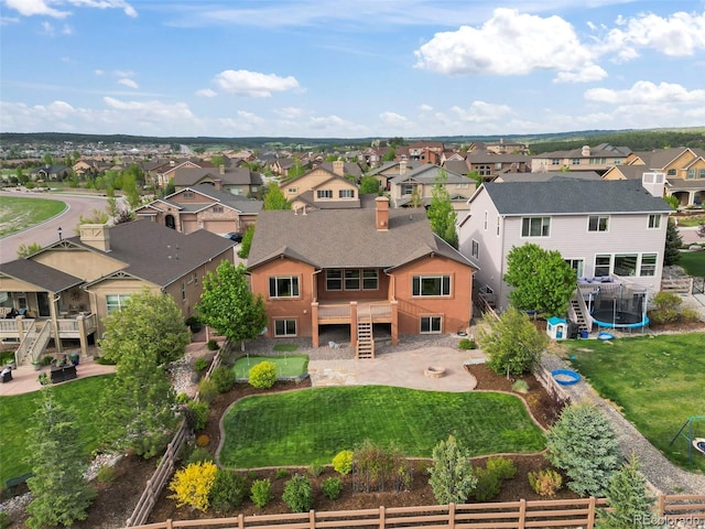 2423 Delicato Ct, Colorado Springs, CO 80921 - aerial view of residential area