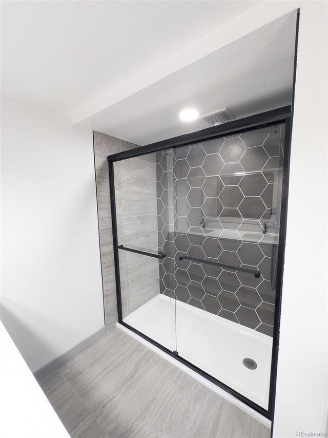 4476 S Grant St, Englewood, CO 80113 - full bath with a stall shower