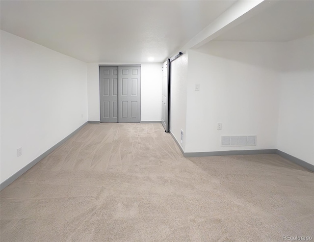 4476 S Grant St, Englewood, CO 80113 - unfurnished bedroom featuring visible vents, baseboards, carpet floors, and a closet