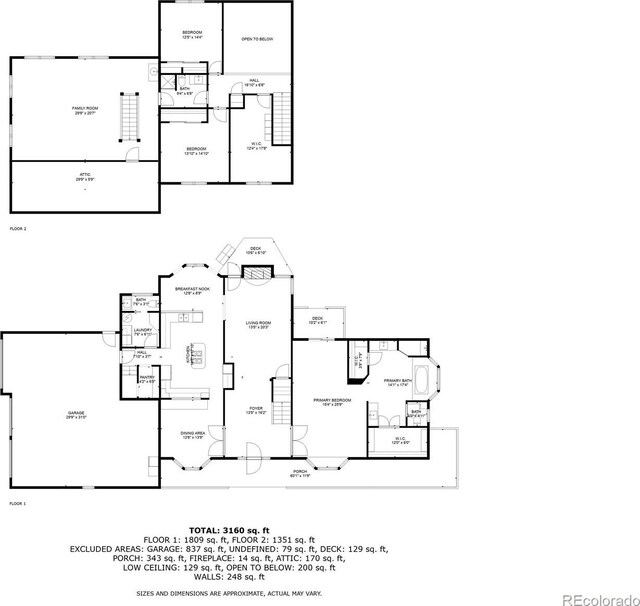 18470 Canterbury Dr, Monument, CO 80132 - view of property floor plan