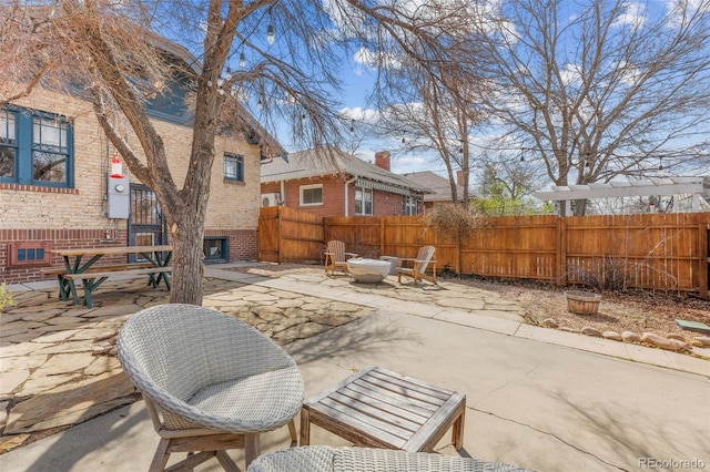 525 N Pearl St, Denver, CO 80203 - view of patio with fence