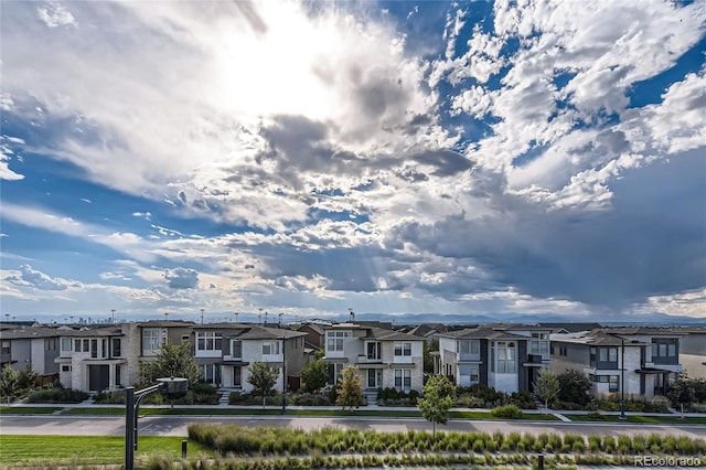 view of property featuring a residential view