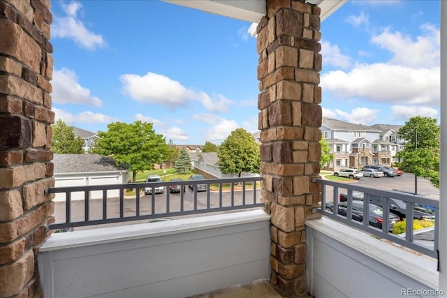 5255 Memphis St Unit 219, Denver, CO 80239 - balcony with a residential view