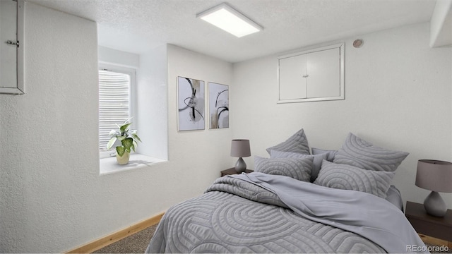 766 Fulton Ave, Brighton, CO 80601 - bedroom with a textured wall and a textured ceiling