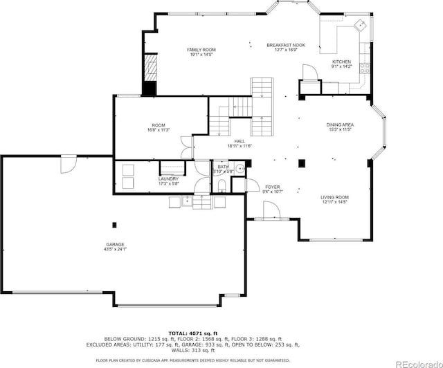 12693 W 82nd Ln, Arvada, CO 80005 - floor plan / room layout