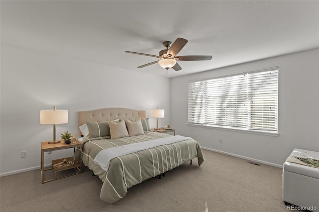 3182 Cimarron Pl, Superior, CO 80027 - carpeted bedroom featuring visible vents, baseboards, and a ceiling fan