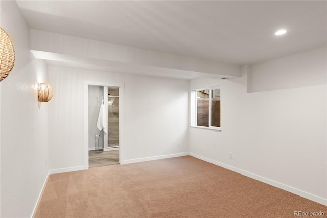 3182 Cimarron Pl, Superior, CO 80027 - unfurnished room featuring light carpet, recessed lighting, and baseboards