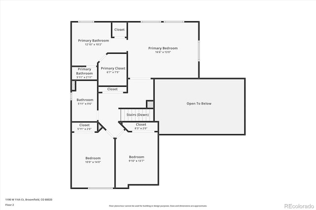1190 W 11th Ct, Broomfield, CO 80020 - home floor plan