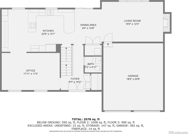 view of layout