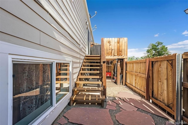 5771 W 92nd Ave Unit 328, Westminster, CO 80031 - view of patio / terrace featuring stairway