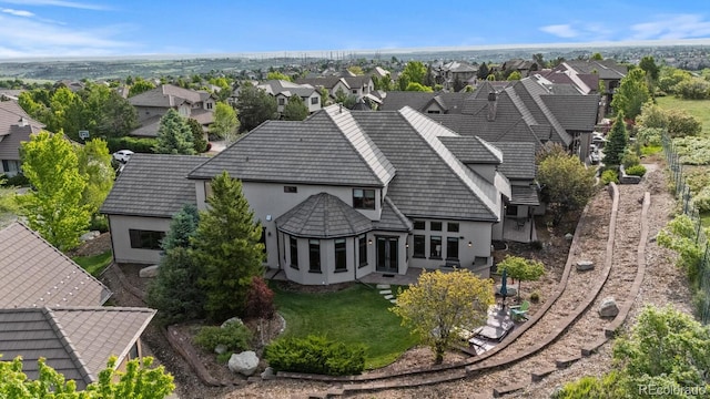 5810 Amber Ridge Dr, Castle Pines, CO 80108 - aerial view of residential area