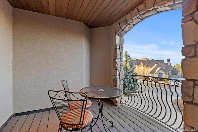 5810 Amber Ridge Dr, Castle Pines, CO 80108 - view of balcony