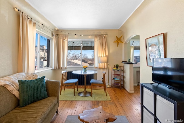 interior space featuring light hardwood / wood-style flooring