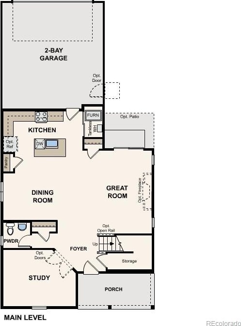 4739 N Valdai Ct, Aurora, CO 80119 - view of floor plan / room layout
