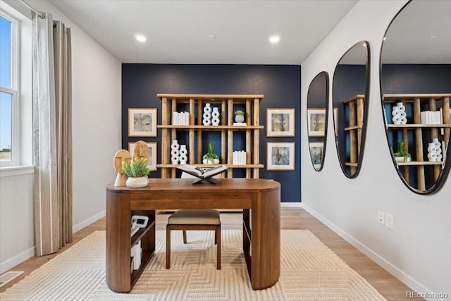 4739 N Valdai Ct, Aurora, CO 80119 - office space with recessed lighting and wood finished floors