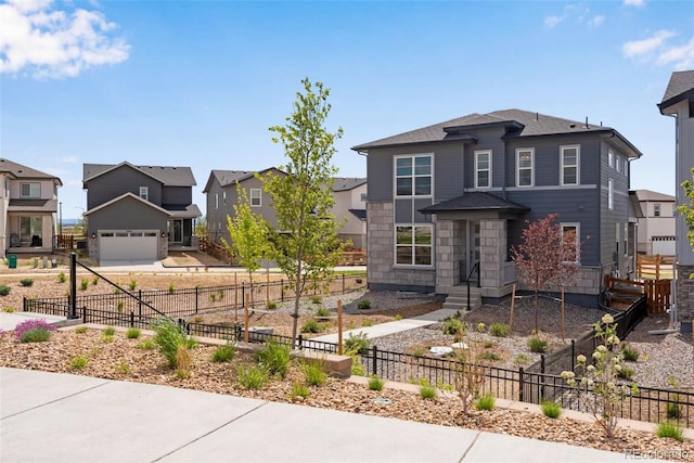 3314 N Haleyville Ct, Aurora, CO 80019 - view of front of property featuring a garage and a residential view