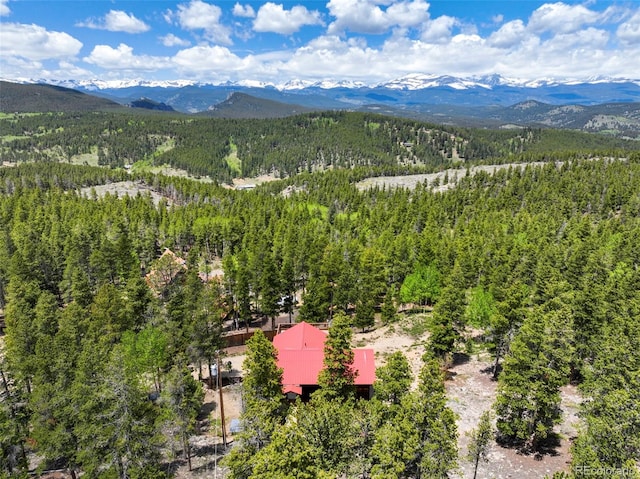 109 Cutforth Rd, Black Hawk, CO 80422 - drone / aerial view of a forest and mountains