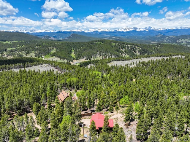 109 Cutforth Rd, Black Hawk, CO 80422 - drone / aerial view of a mountainous background