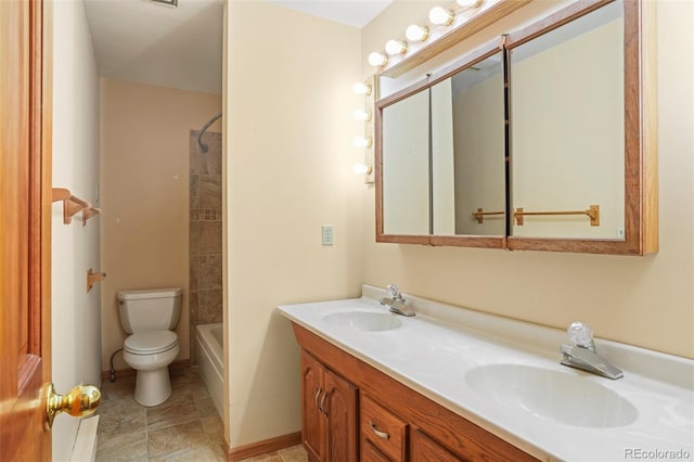 109 Cutforth Rd, Black Hawk, CO 80422 - full bath with double vanity and bathtub / shower combination