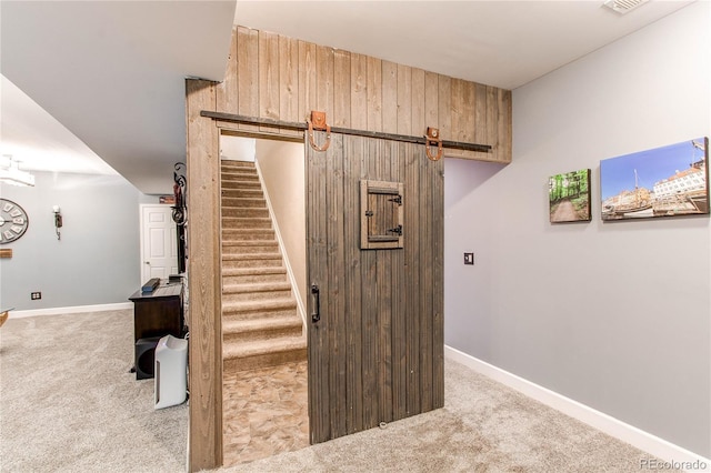 25120 E Maple Pl, Aurora, CO 80018 - staircase with carpet floors and baseboards