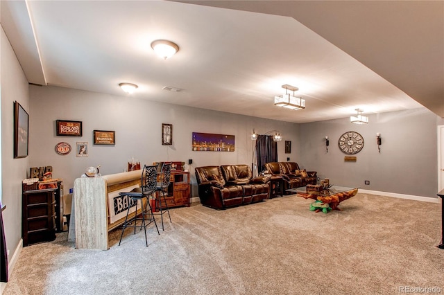 25120 E Maple Pl, Aurora, CO 80018 - carpeted living room featuring baseboards