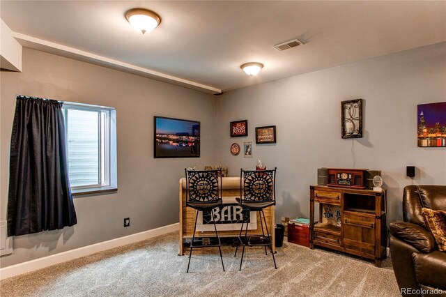 25120 E Maple Pl, Aurora, CO 80018 - carpeted dining space featuring baseboards
