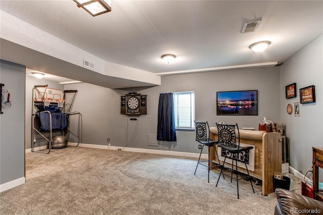 25120 E Maple Pl, Aurora, CO 80018 - recreation room with carpet flooring and baseboards