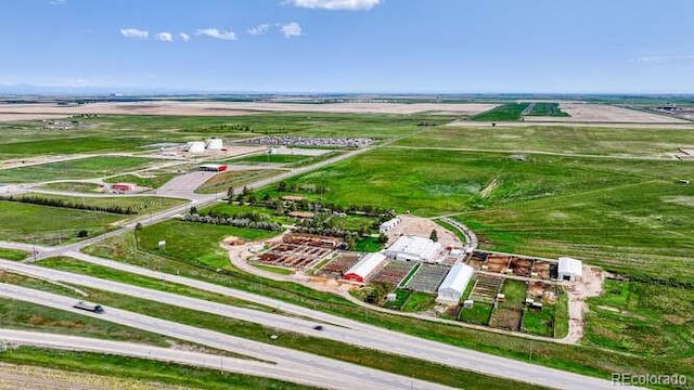 1614 N Manila Rd, Bennett, CO 80102 - aerial view of sparsely populated area