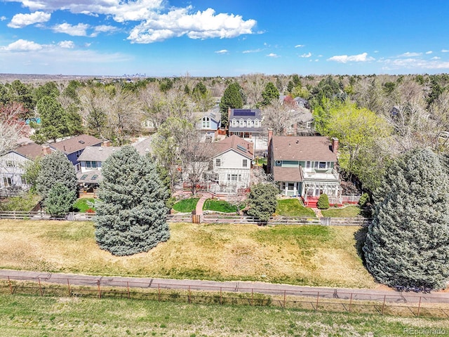 drone / aerial view