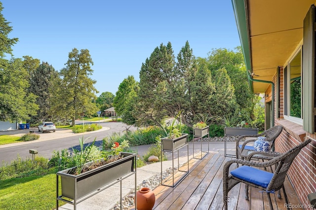 7875 W 21st Ave, Lakewood, CO 80214 - view of wooden deck