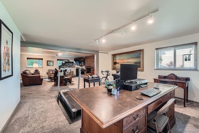 7875 W 21st Ave, Lakewood, CO 80214 - carpeted office with rail lighting
