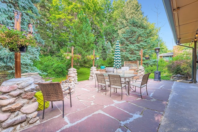7875 W 21st Ave, Lakewood, CO 80214 - view of patio with outdoor dining area