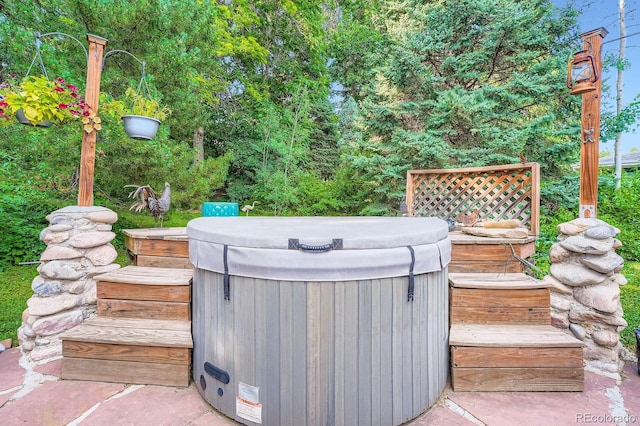 7875 W 21st Ave, Lakewood, CO 80214 - exterior view of a hot tub