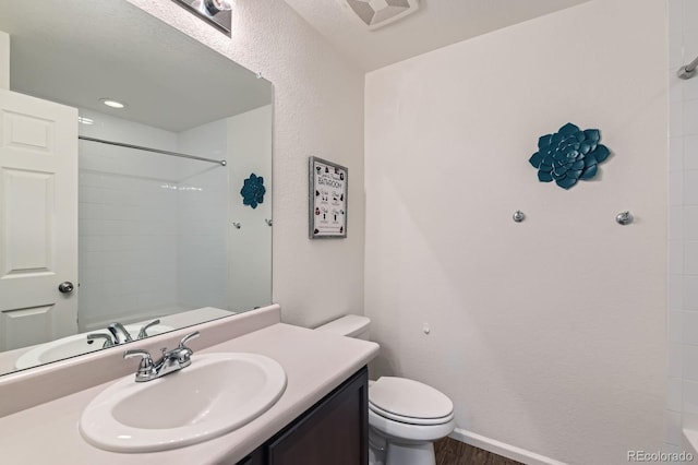 12981 E 108th Way, Commerce City, CO 80022 - bathroom with vanity and a shower