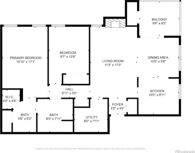 10950 W Florida Ave Unit 314, Lakewood, CO 80232 - view of floor plan / room layout