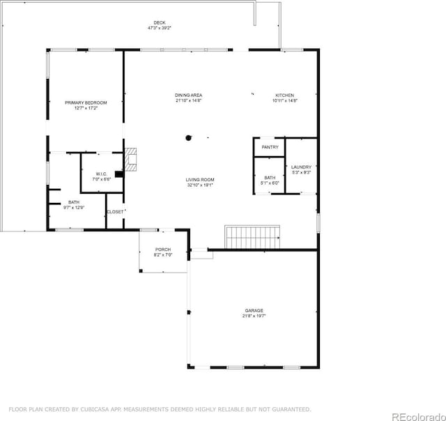 820 Schulze Ranch Rd, Westcliffe, CO 81252 - home floor plan