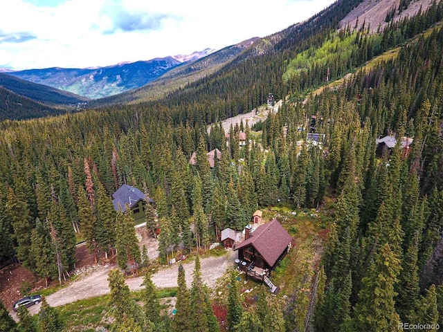10 Bullion Mine Rd, Keystone, CO 80435 - bird's eye view of a mountain backdrop