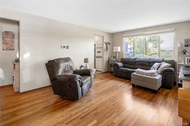 6018 S Prince St, Littleton, CO 80120 - living room featuring light wood-style flooring