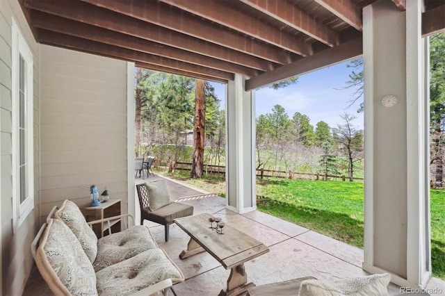 4185 Cheyenne Dr, Larkspur, CO 80118 - view of patio