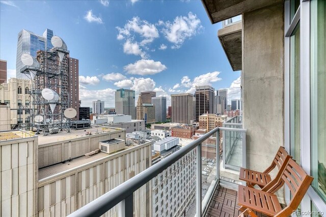 891 14th St Unit 2002, Denver, CO 80202 - balcony with a view of city