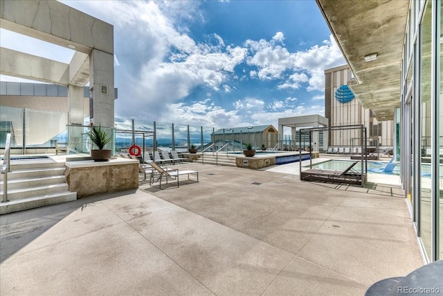 891 14th St Unit 2002, Denver, CO 80202 - view of patio / terrace with a pool